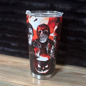 Horror Movie Themed Tumbler
